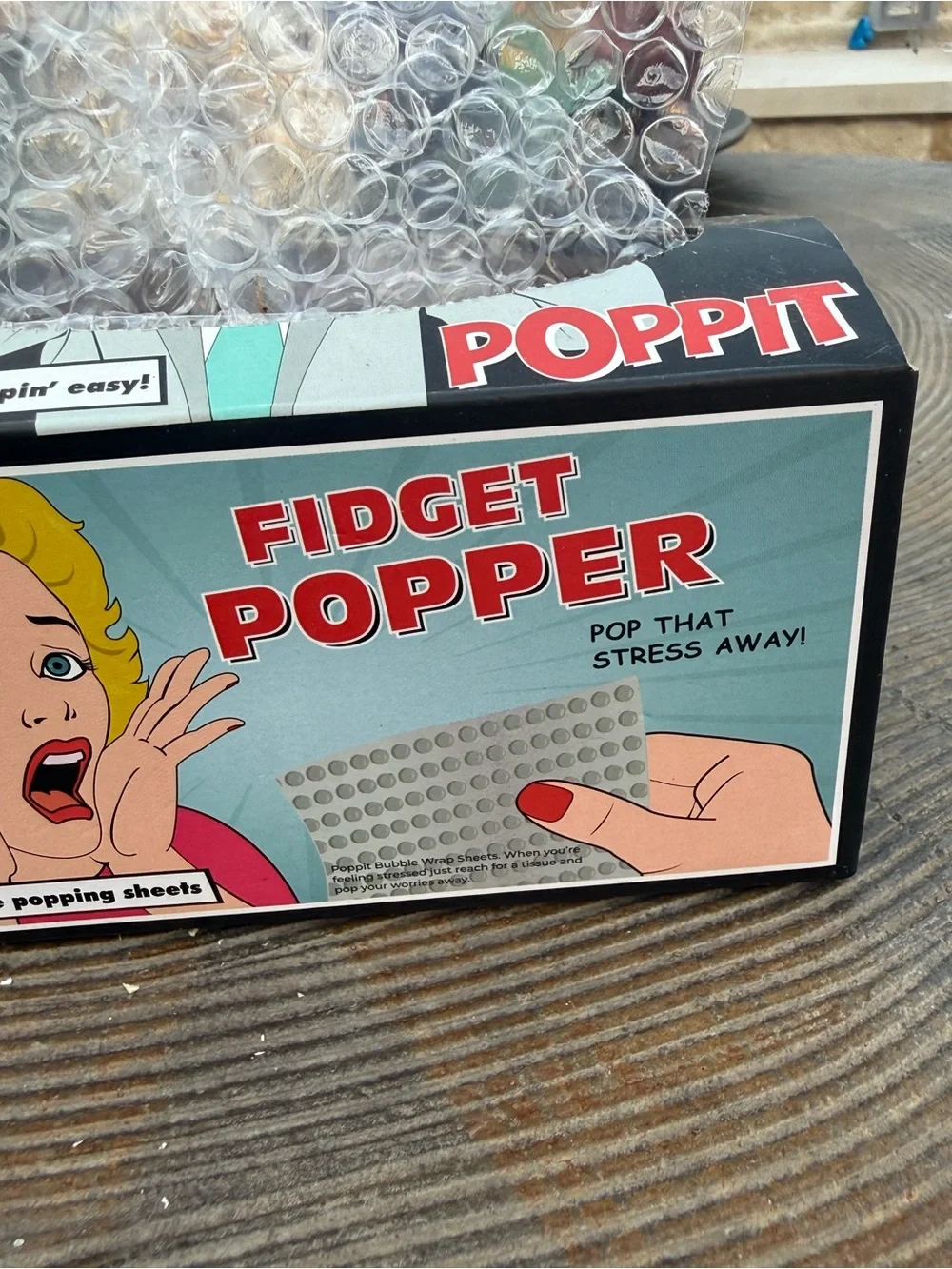 Poppit Bubble Wrap Sheet stress relief